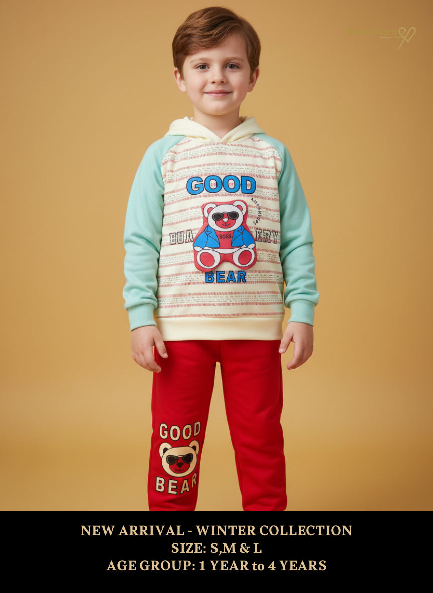 Good Bear Adventure Hoodie Set - Winter Collection
