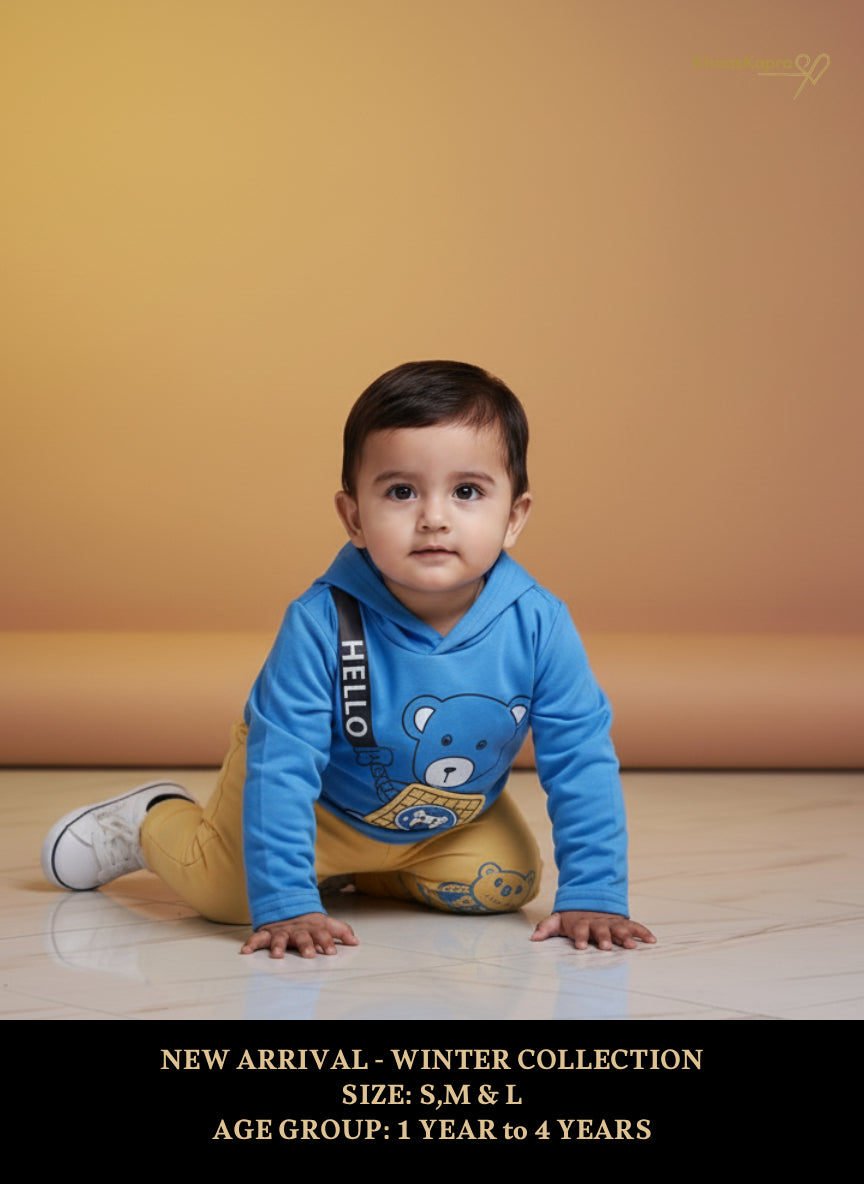 Hello Bear Aster Hoodie Set - Winter Collection