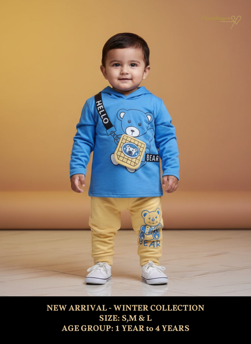 Hello Bear Aster Hoodie Set - Winter Collection