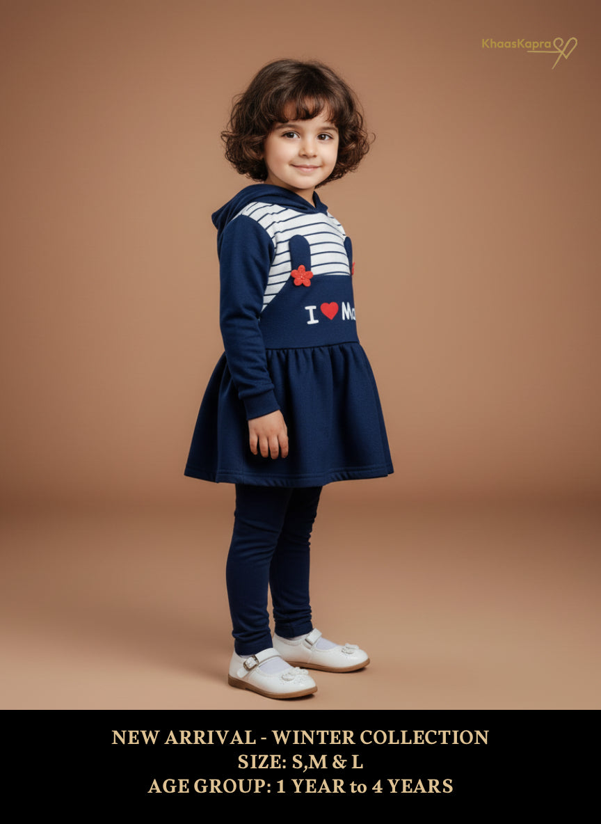 I Love Mama Aster Tunic Set - Winter Collection