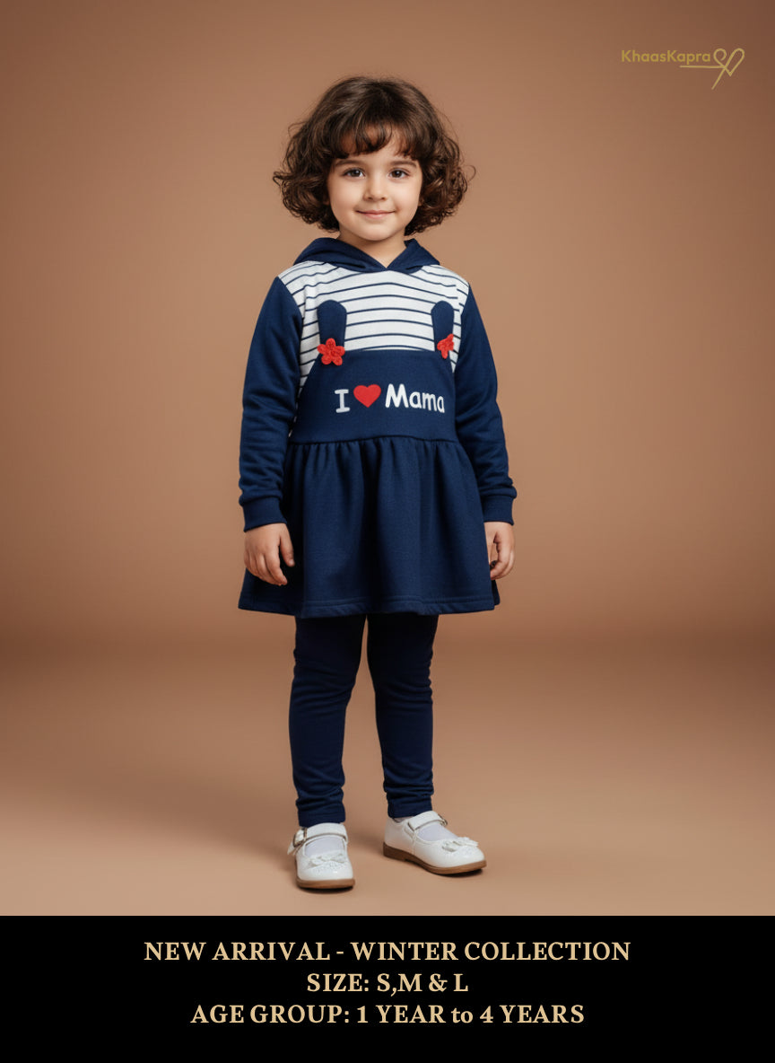 I Love Mama Aster Tunic Set - Winter Collection